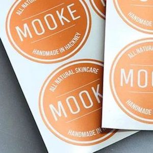 White PP Sticker Label